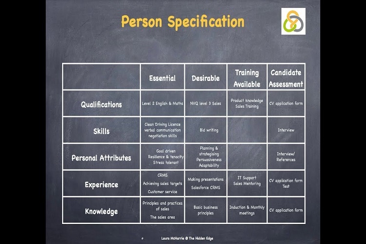 Person Specification